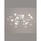 Mantra mennyezeti lámpa ADN dekoratív beltéri kis mennyezeti lámpa LED, fényerőszabályozható 8653 LED IP20 fehér Ø65.8cm mag 30cm