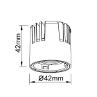 Mantra design lámpa SUNSET TEK 6W hűtőborda 8773 LED IP20 fehér