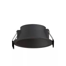   Mantra spotlámpa SUNSET TEK Spot süllyesztett LED 10W keret 8778 LED IP20 fekete Ø8.5cm mag 8.7cm
