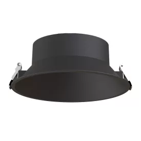   Mantra spotlámpa SUNSET TEK Spot süllyesztett LED 30/40W keret 8808 LED IP20 fekete Ø21.5cm mag 15.2cm