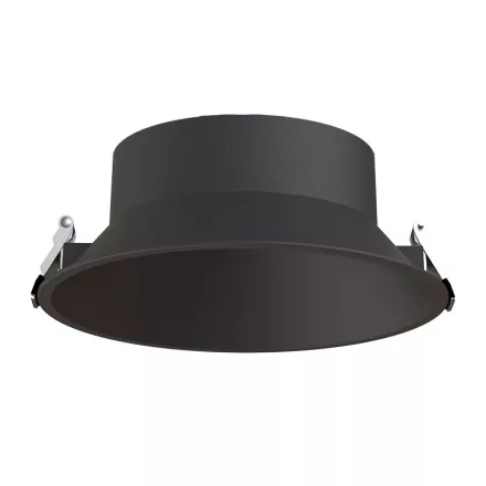 Mantra spotlámpa SUNSET TEK Spot süllyesztett LED 30/40W keret 8808 LED IP20 fekete Ø21.5cm mag 15.2cm