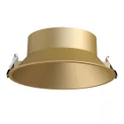 Mantra spotlámpa SUNSET TEK Spot süllyesztett LED 30/40W keret 8809 LED IP20 arany Ø21.5cm mag 15.2cm
