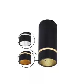   Mantra mennyezeti lámpa SPLIT TEK MENNYEZETI S MINI GU10 FEKETE 8879 IP20 Ø4cm mag 10cm