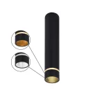 Mantra mennyezeti lámpa SPLIT TEK MENNYEZETI M MINI GU10 FEKETE 8881 IP20 Ø4cm mag 20cm