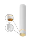 Mantra mennyezeti lámpa SPLIT TEK MENNYEZETI M MINI GU10 FEHÉR 8882 IP20 Ø4cm mag 20cm