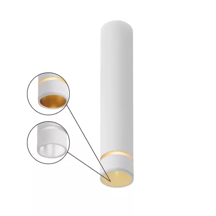 Mantra mennyezeti lámpa SPLIT TEK MENNYEZETI M MINI GU10 FEHÉR 8882 IP20 Ø4cm mag 20cm