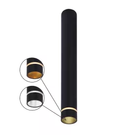   Mantra mennyezeti lámpa SPLIT TEK MENNYEZETI M MINI GU10 FEKETE 8883 IP20 Ø4cm mag 30cm