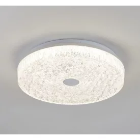   Mantra mennyezeti lámpa FROZEN dekoratív beltéri PLAFON LED DIMABLE BLANCO REDONDO 38CM - LED