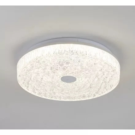 Mantra mennyezeti lámpa FROZEN dekoratív beltéri PLAFON LED DIMABLE BLANCO REDONDO 38CM - LED