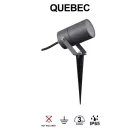 Mantra kültéri lámpa QUEBEC kültéri SPIKE kültéri IP65 GU10 CORTEN