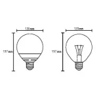Mantra LED izzó E27 20W 3000K Ø12cm
