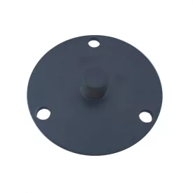   Mantra kültéri lámpa -TU0494 Kültéri PADLÓTÁRCSA fekete Ø5cm