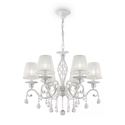 Maytoni függeszték Classic Grace Csillár -ARM247-06-G IP20 fehér Ø63cm mag 56cm