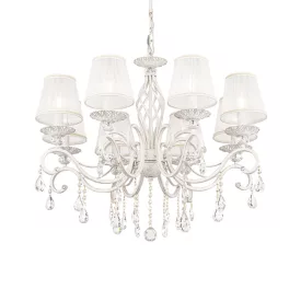   Maytoni függeszték Classic Grace Csillár -ARM247-08-G IP20 fehér Ø72cm mag 59cm
