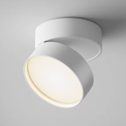 Maytoni mennyezeti lámpa Technical Onda Mennyezeti lámpa -C024CL-L18W LED IP20 fehér Ø12cm mag 8.2cm