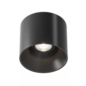   Maytoni mennyezeti lámpa Technical Alfa LED Mennyezeti lámpa -C064CL-01-15W4K-RD-B LED IP20 fekete Ø10cm mag 8.5cm