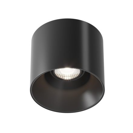 Maytoni mennyezeti lámpa Technical Alfa LED Mennyezeti lámpa -C064CL-01-15W4K-RD-B LED IP20 fekete Ø10cm mag 8.5cm