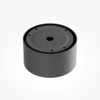 Maytoni mennyezeti lámpa Technical Vega Mennyezeti lámpa -C089CL-12W3K-B LED IP20 fekete Ø12cm mag 6.4cm