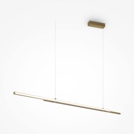   Maytoni függeszték Modern Halo Függeszték -MOD005PL-L36BSK LED IP20 réz mag 120cm