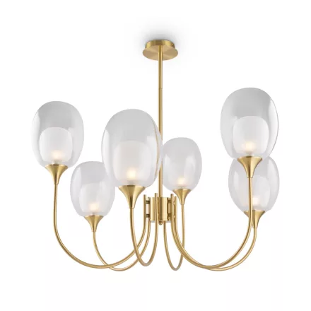 Maytoni függeszték Modern Aura Függeszték -MOD016PL-06BS IP20 réz Ø95cm mag 85.7cm