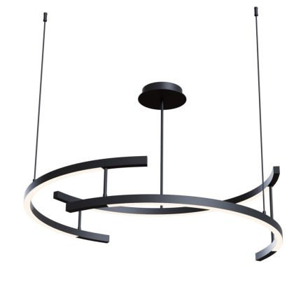 Maytoni függeszték Modern Line Függeszték -MOD054PL-L52B4K LED IP20 fekete Ø83cm mag 25.9cm