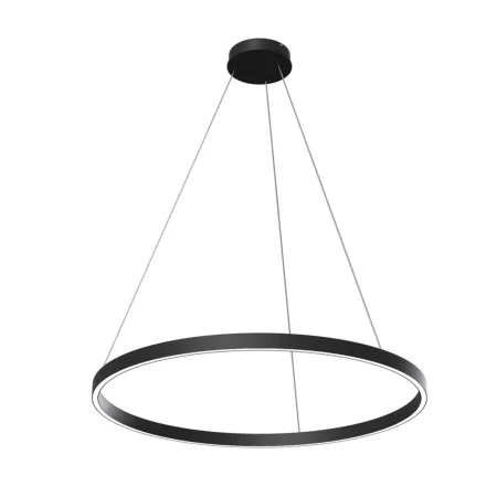 Maytoni függeszték Modern Rim Függeszték -MOD058PL-L42B4K LED IP20 fekete Ø80cm mag 100cm