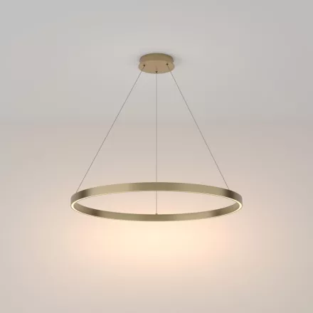Maytoni függeszték Modern Rim Függeszték -MOD058PL-L42BS3K LED IP20 réz Ø80cm mag 100cm