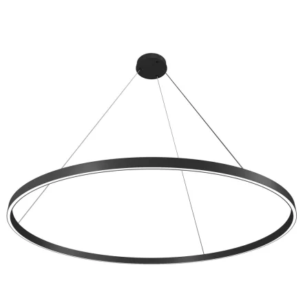 Maytoni függeszték Modern Rim Függeszték -MOD058PL-L65B3K LED IP20 fekete Ø120cm mag 120cm