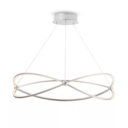 Maytoni függeszték Modern Weave Függeszték -MOD062PL-L56CH3K LED IP20 nikkel Ø80cm mag 120cm