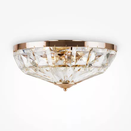 Maytoni mennyezeti lámpa Classic Facet Mennyezeti lámpa -MOD094CL-04G IP20 arany Ø39.6cm mag 19.2cm