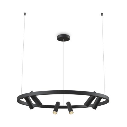 Maytoni függeszték Modern Satellite Függeszték -MOD102PL-L42B LED IP20 fekete mag 90cm