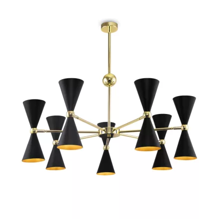 Maytoni függeszték Modern Vesper Függeszték -MOD108PL-14GB IP20 arany Ø91cm mag 81.5cm
