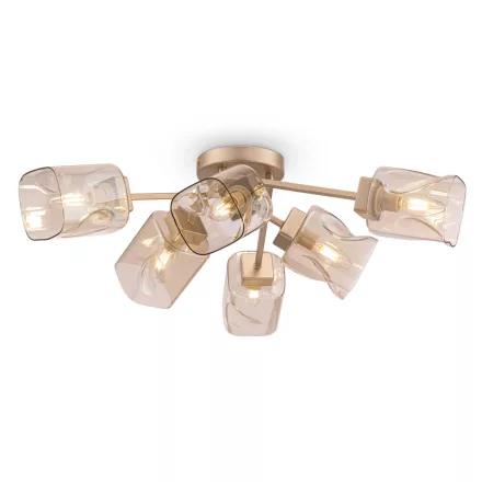 Maytoni mennyezeti lámpa Modern Isabella Mennyezeti lámpa -MOD138CL-06MG IP20 arany Ø75cm mag 25cm