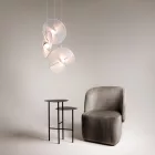 Maytoni függeszték Modern Reflex Függeszték -MOD154PL-L6W3K1 LED IP20 fehér Ø73cm mag 280cm