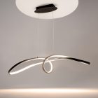 Maytoni függeszték Modern Curve Függeszték -MOD156PL-L52B4K LED IP20 fekete mag 175cm