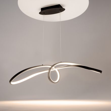 Maytoni függeszték Modern Curve Függeszték -MOD156PL-L52B4K LED IP20 fekete mag 175cm