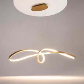   Maytoni függeszték Modern Curve Függeszték -MOD156PL-L52G4K LED IP20 arany