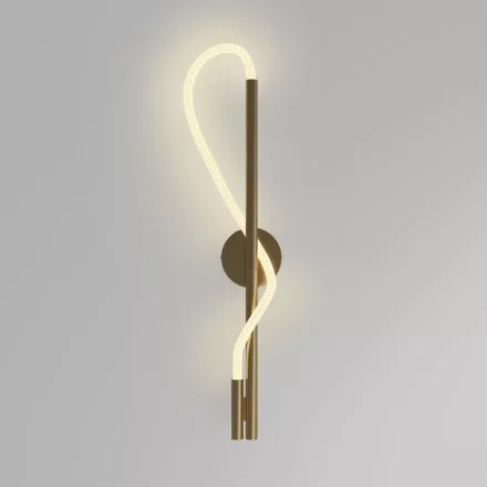Maytoni fali lámpa Modern Tau Fali lámpa -MOD166WL-L12G3K LED IP20 arany Ø13cm mag 3cm