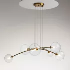 Maytoni függeszték Modern Mood Függeszték -MOD172PL-06BS IP20 réz mag 340.7cm