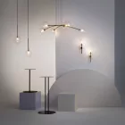 Maytoni függeszték Modern Mood Függeszték -MOD172PL-06BS IP20 réz mag 340.7cm