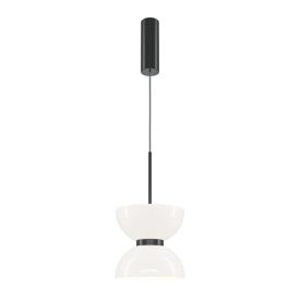   Maytoni függeszték Modern Kyoto Függeszték -MOD178PL-L11B3K LED IP20 fekete Ø22cm mag 350cm