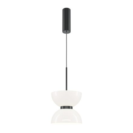 Maytoni függeszték Modern Kyoto Függeszték -MOD178PL-L11B3K LED IP20 fekete Ø22cm mag 350cm