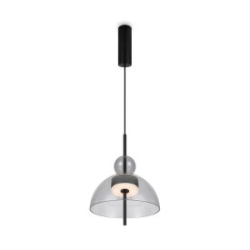   Maytoni függeszték Modern Bangkok Függeszték -MOD185PL-L11B3K1 LED IP20 fekete Ø25cm mag 348cm