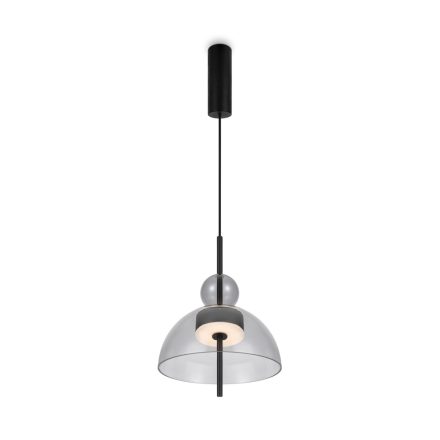 Maytoni függeszték Modern Bangkok Függeszték -MOD185PL-L11B3K1 LED IP20 fekete Ø25cm mag 348cm