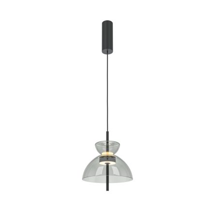 Maytoni függeszték Modern Bangkok Függeszték -MOD185PL-L11B3K2 LED IP20 fekete Ø25cm mag 348cm