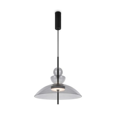 Maytoni függeszték Modern Bangkok Függeszték -MOD185PL-L11B3K3 LED IP20 fekete Ø40cm mag 358cm