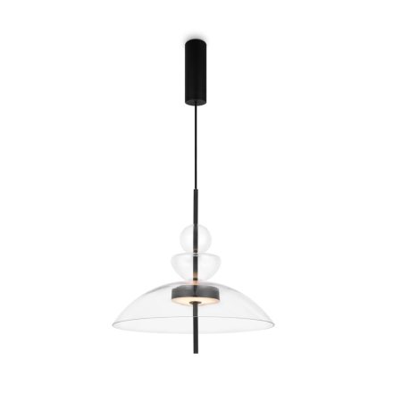 Maytoni függeszték Modern Bangkok Függeszték -MOD185PL-L6B3K3 LED IP20 fekete Ø40cm mag 358cm