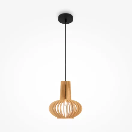 Maytoni függeszték Modern Roots Függeszték -MOD193PL-01W IP20 fekete Ø25.5cm mag 331.5cm