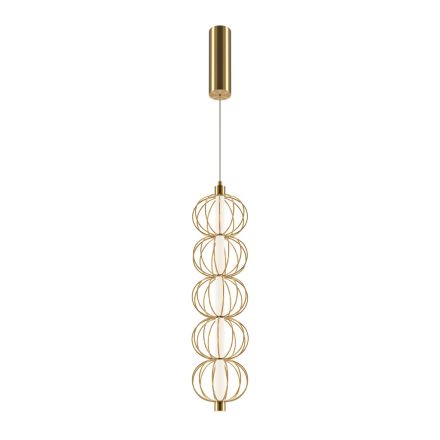 Maytoni függeszték Modern Golden Cage Függeszték -MOD216PL-L10G3K LED IP20 arany Ø13.9cm mag 375.8cm