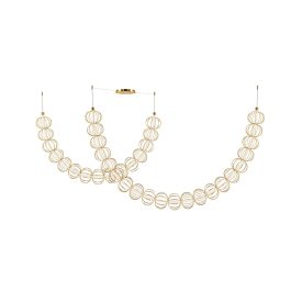   Maytoni függeszték Modern Golden Cage Függeszték -MOD216PL-L55G3K LED IP20 arany mag 184cm kábel 10m